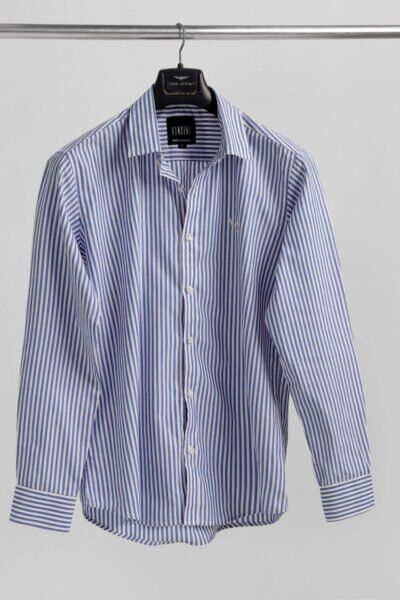 Blue Stripe Formal Shirt