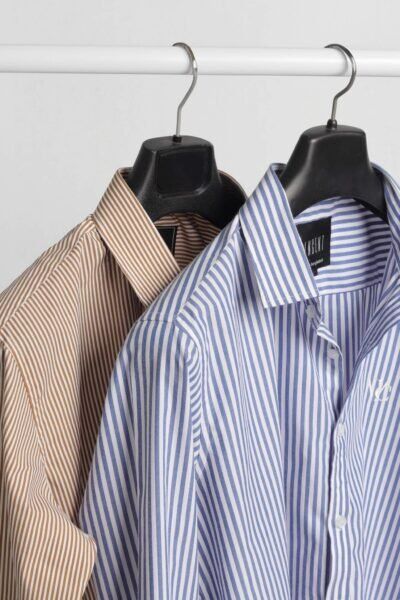 Full Sleeve Brown Striped Shirt